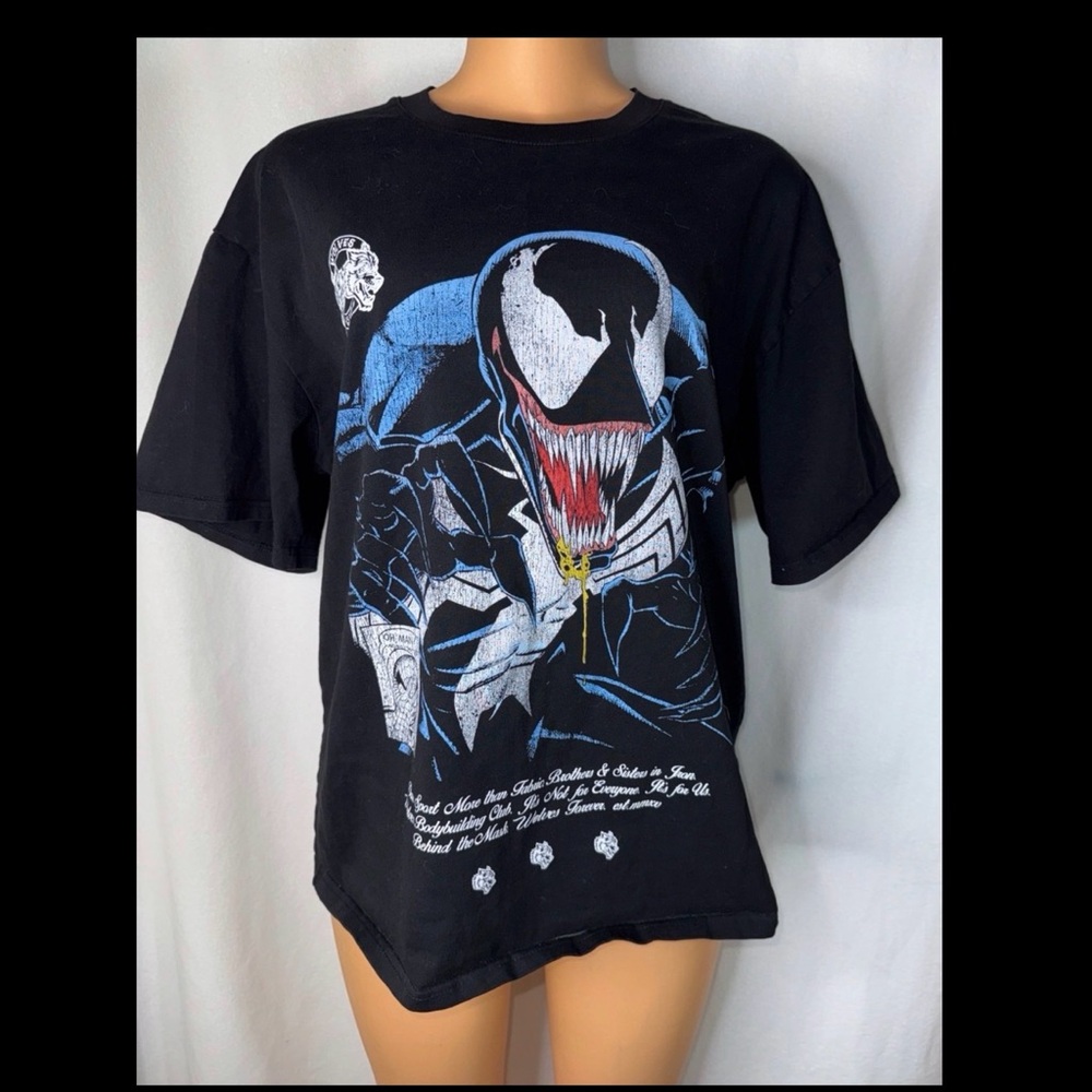 Black Venom wolves club Graphic Tee